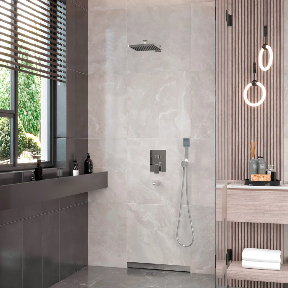 Душевой комплект Berges Ventas 3S хром 073005 - 1