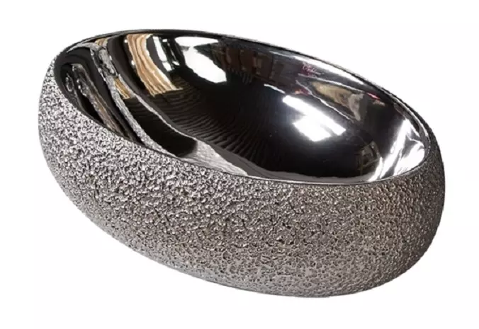 Раковина накладная Armadi Art NeoArt 48 серебро 861 - 0