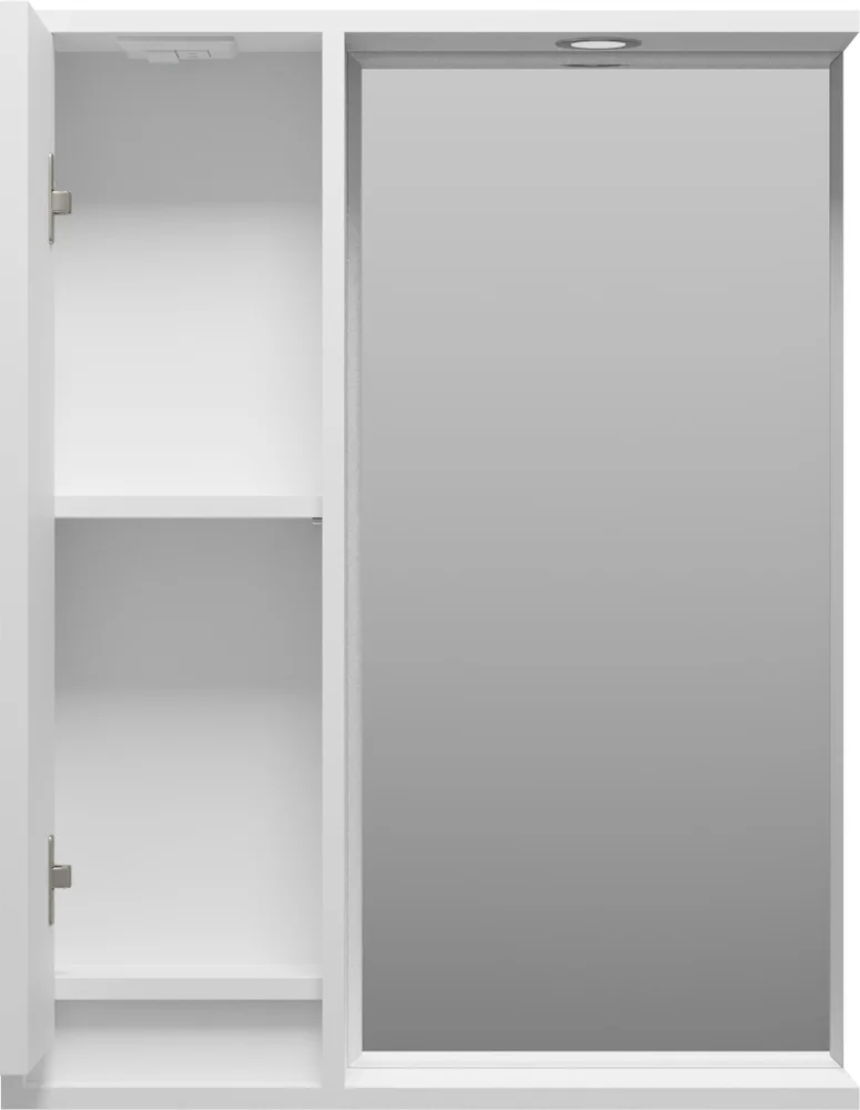 Зеркало Brevita Balaton 65 L, белое  BAL-04065-01-01Л - 2