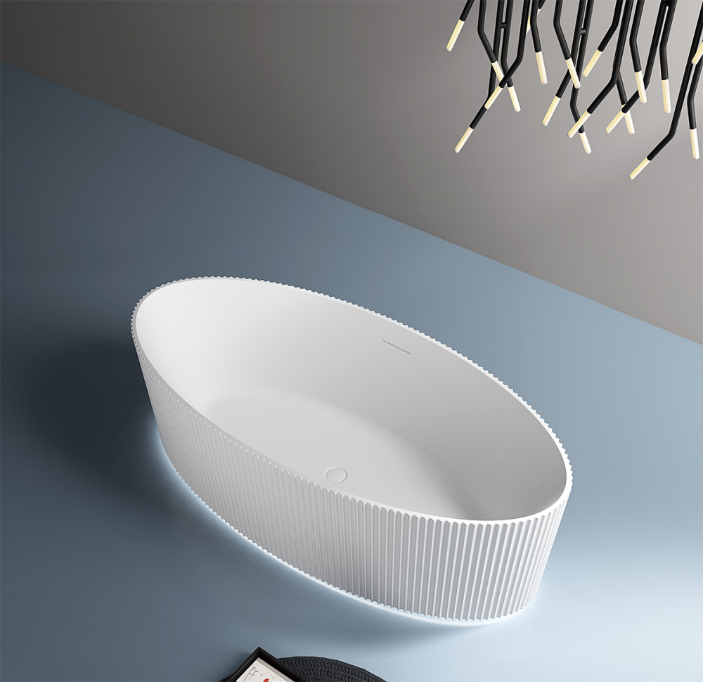 Акриловая ванна Abber 180x85, универсальная  AB9327 - 1