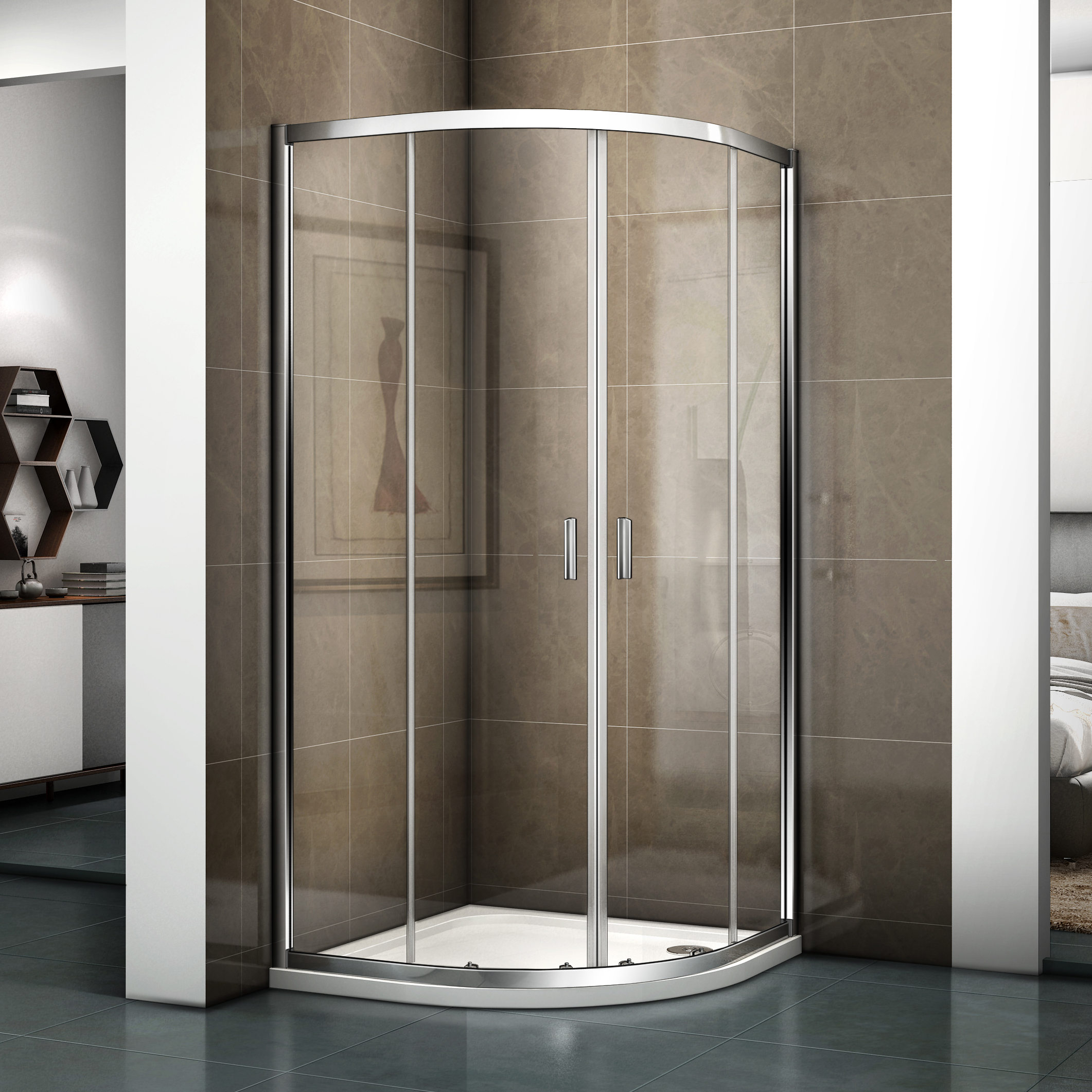 Душевой уголок Riho Hamar R309 80х80 см G007001120 - 0