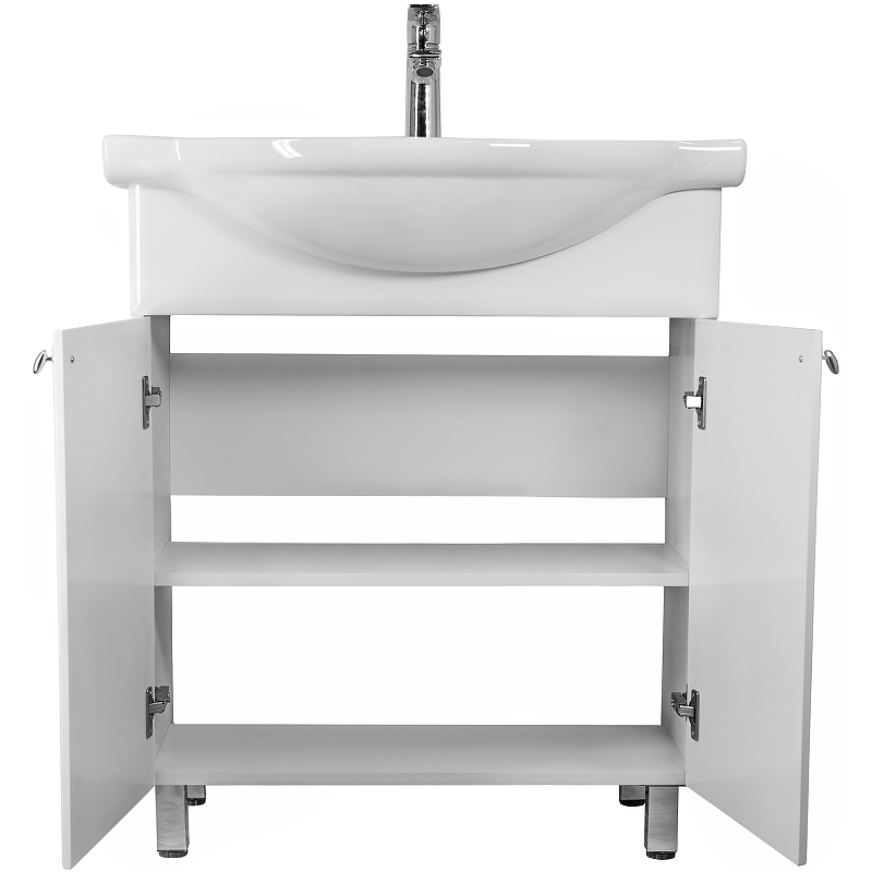 Тумба под раковину Style Line Канна 75 белая ЛС-00002283 - 2