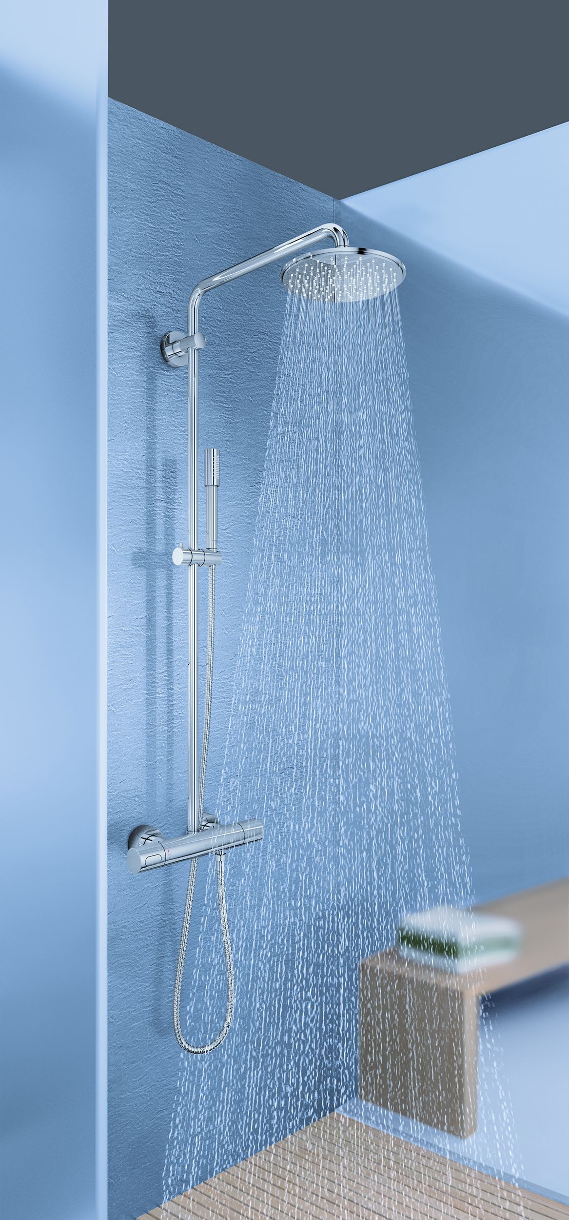 Душевая стойка Grohe Rainshower System 210 27032001 - 2