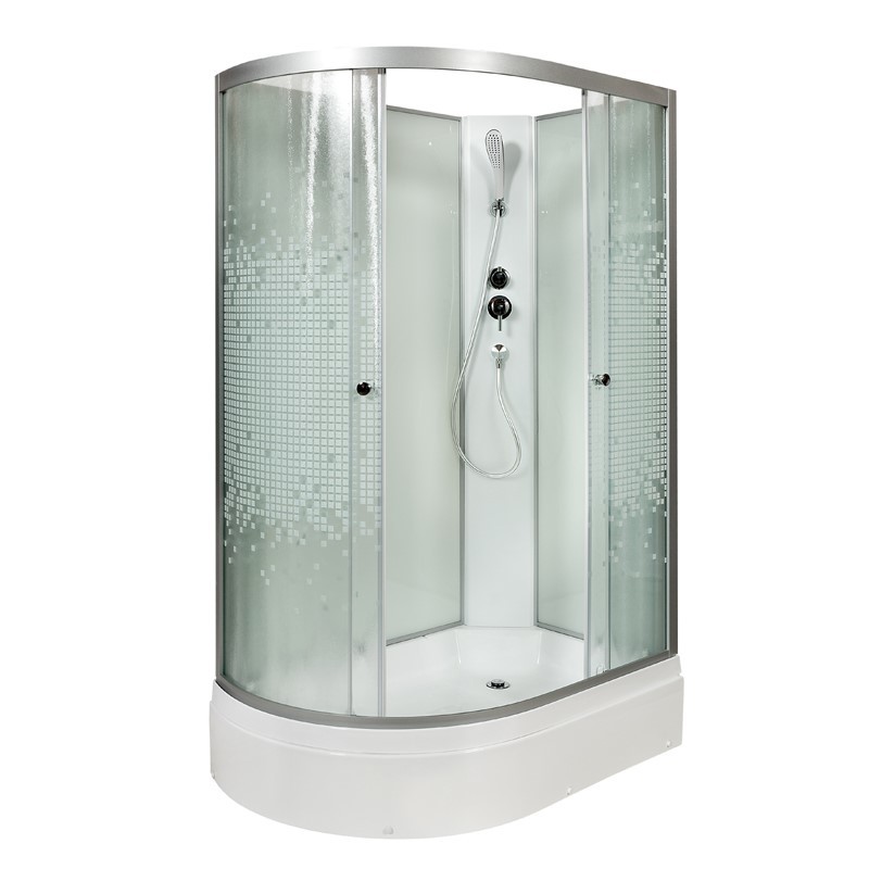 Душевая кабина Deto L 120х80 без крыши  L720RN - 1