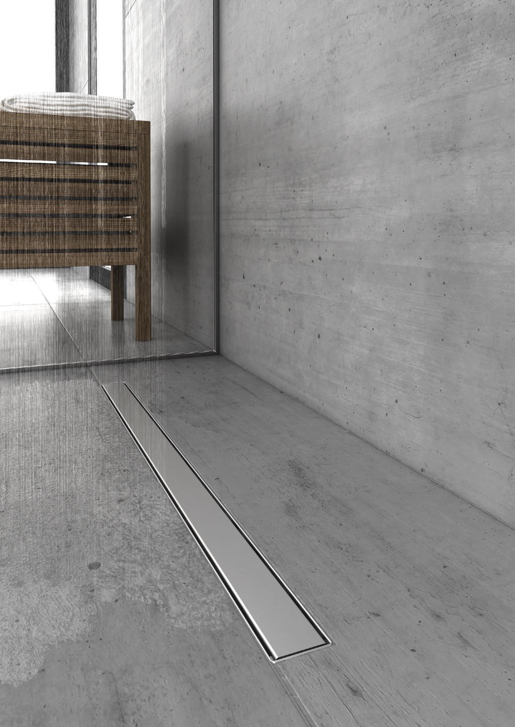 Душевой лоток Berges Wasserhaus B1 Keramik 80 см 091019 - 2