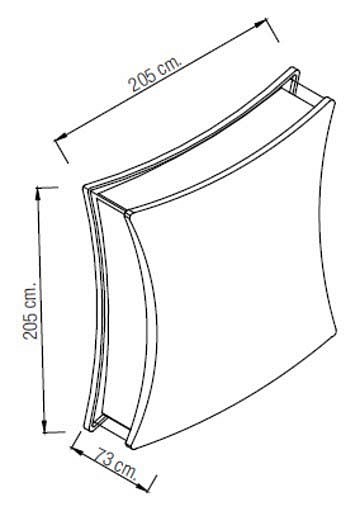 Накладной светильник Horoz Electric Taflan HRZ00000951 - 1
