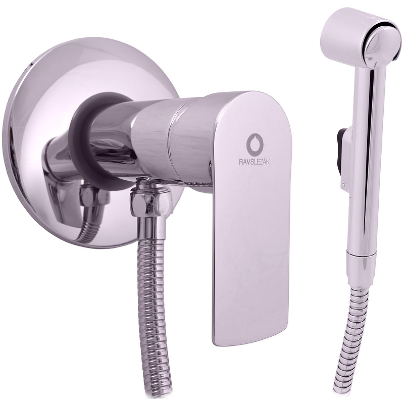 Гигиенический душ Rav Slezak Vltava со смесителем хром VT447 - 0