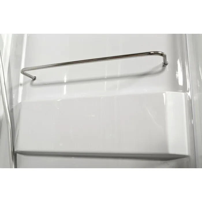 Душевая кабина Deto L 90х90 с электрикой, хром  L609EL - 4