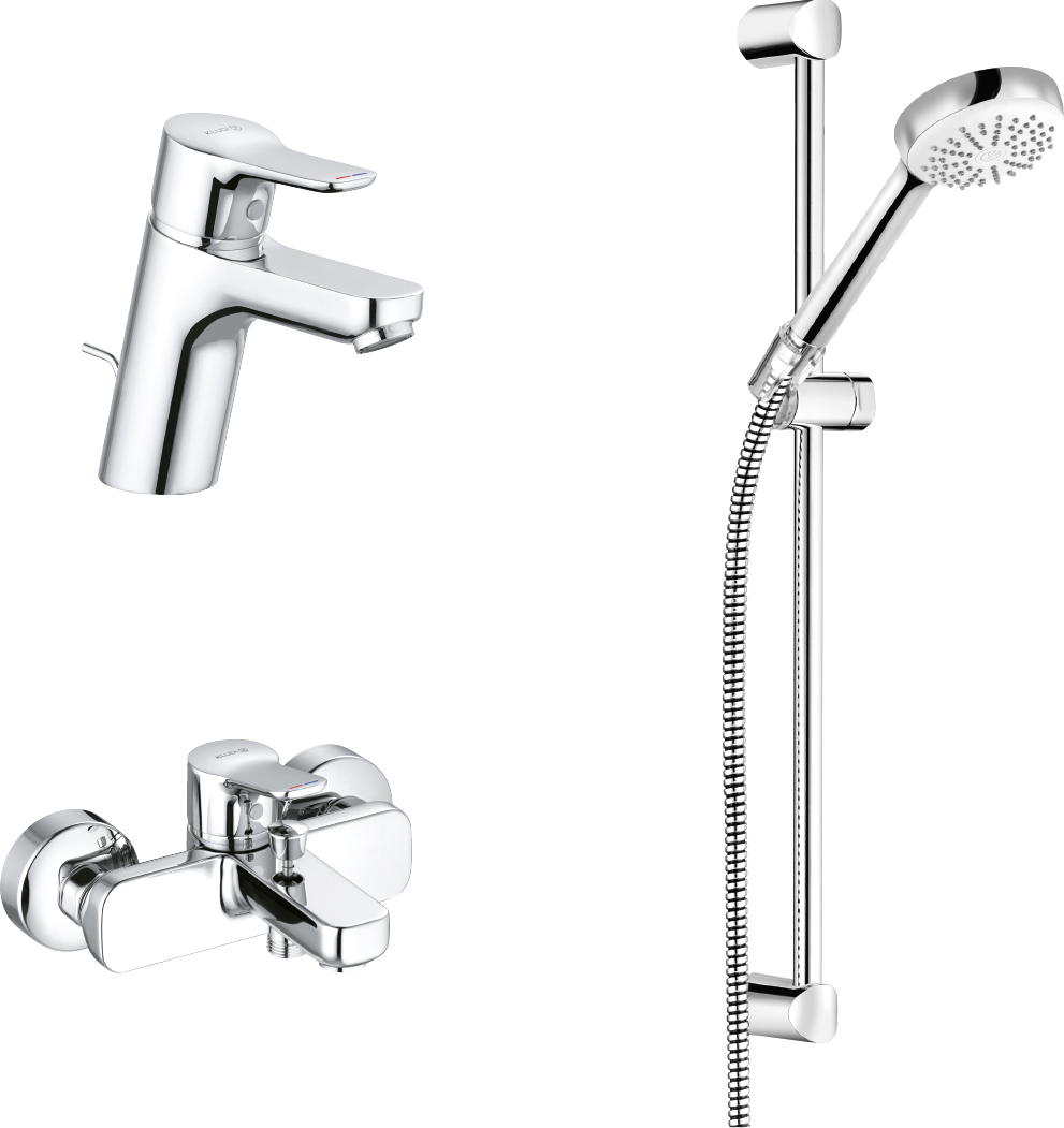 Душевой комплект Kludi Pure&Easy 376850565 - 0