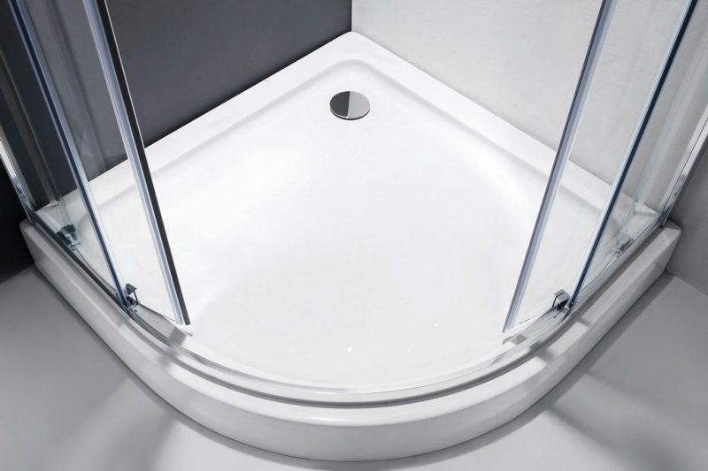 Душевой уголок Cezares Molveno R 2 80 C Cr IV стекло прозрачное MOLVENO-R-2-80-C-Cr-IV - 4