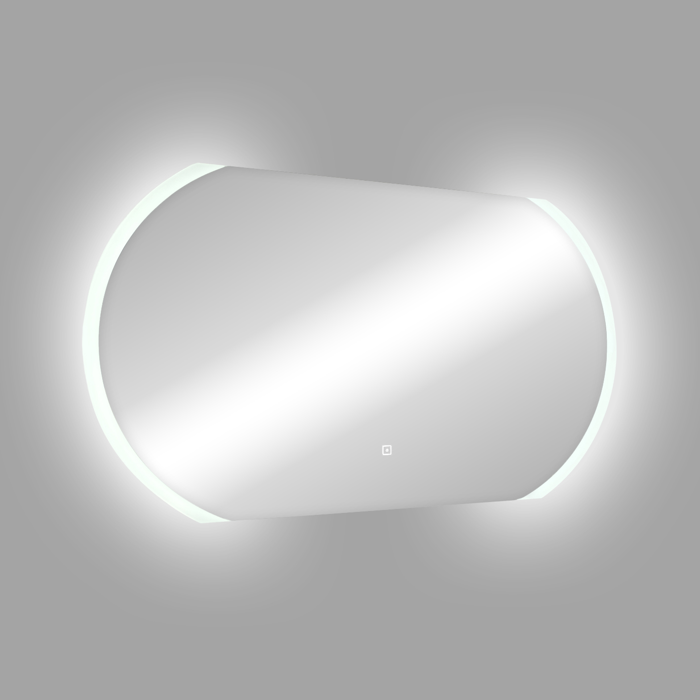 Зеркало DIWO Новгород 120 с подсветкой, овальное, с сенсорнымуправлением, настенное ЗЛП1713 - 10