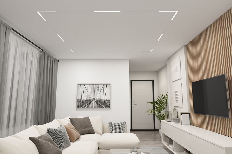 Трековый светодиодный светильник Denkirs DK8003-WH - 4