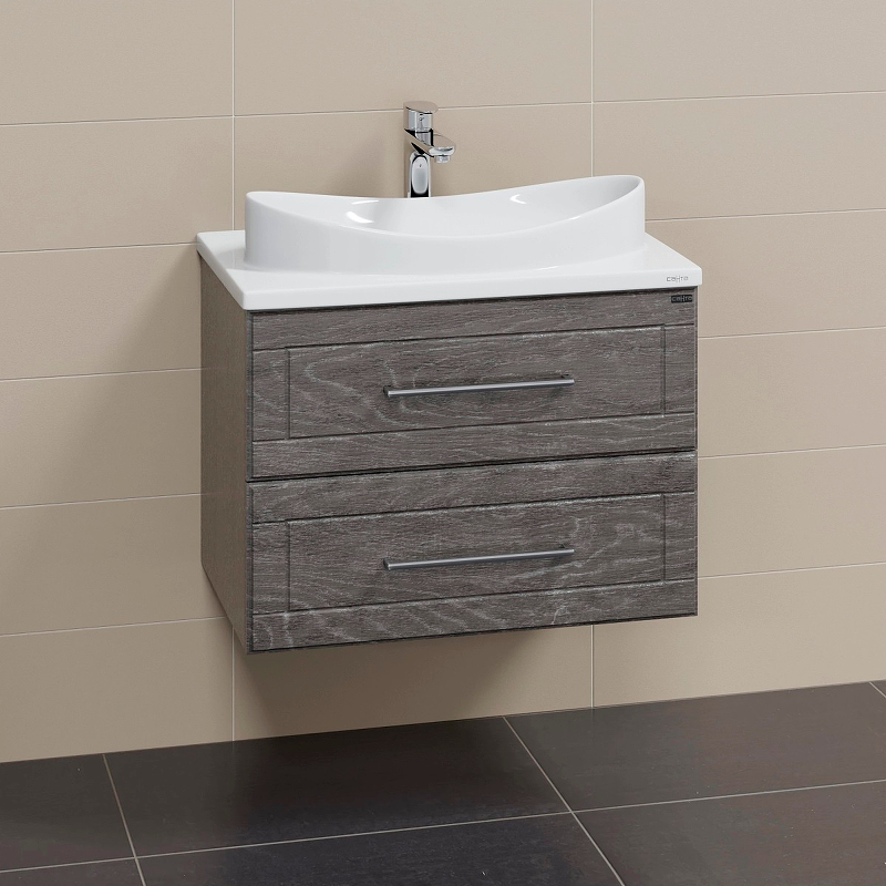 Тумба под раковину Санта Венера 70 темное дерево 221028 - 2