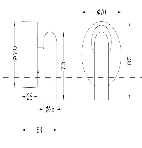 Светодиодный спот Maytoni Mirax C038WL-L3W3K - 1