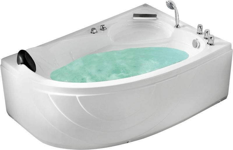 Акриловая ванна Gemy 150x100 с гидромассажем  G9009 B R - 2
