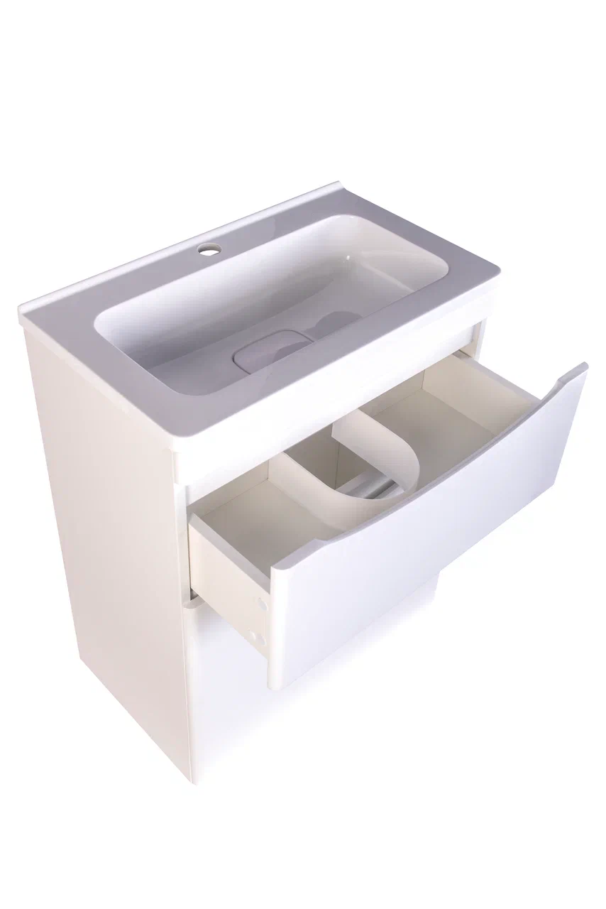 Тумба под раковину Style Line Бергамо 60 Люкс Plus, белый  СС-00002307 - 2