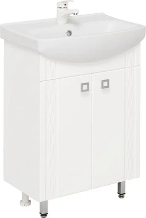 Тумба под раковину Onika Лига 55 белый  105554 - 0