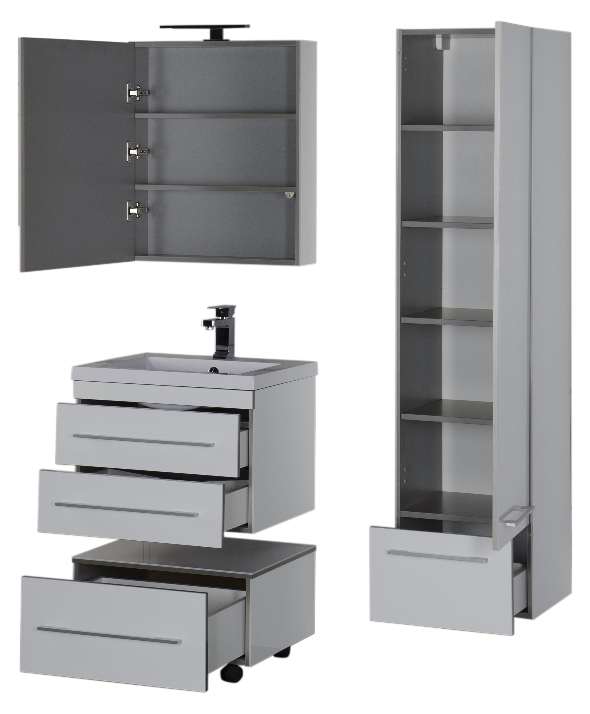 Шкаф-пенал Aquanet Верона R белый 176672 - 15