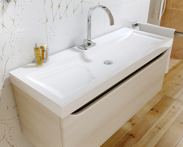 Тумба для комплекта Aqwella 5 stars Верона 100 акация Ver.01.10/A - 2