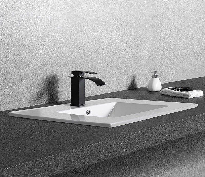 Раковина встраиваемая CeramaLux N 71 см белый  YJ-803-70 - 4