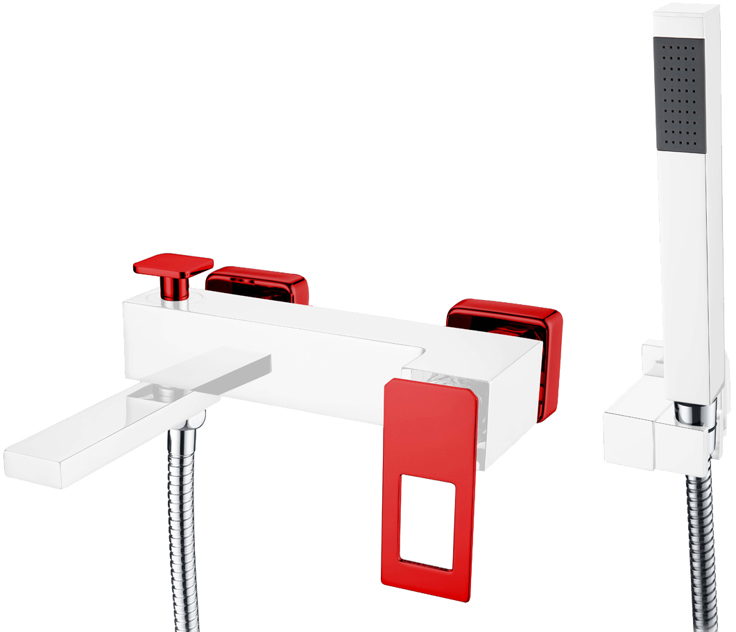 Смеситель Boheme Q 143-CRR для ванны с душем - 0