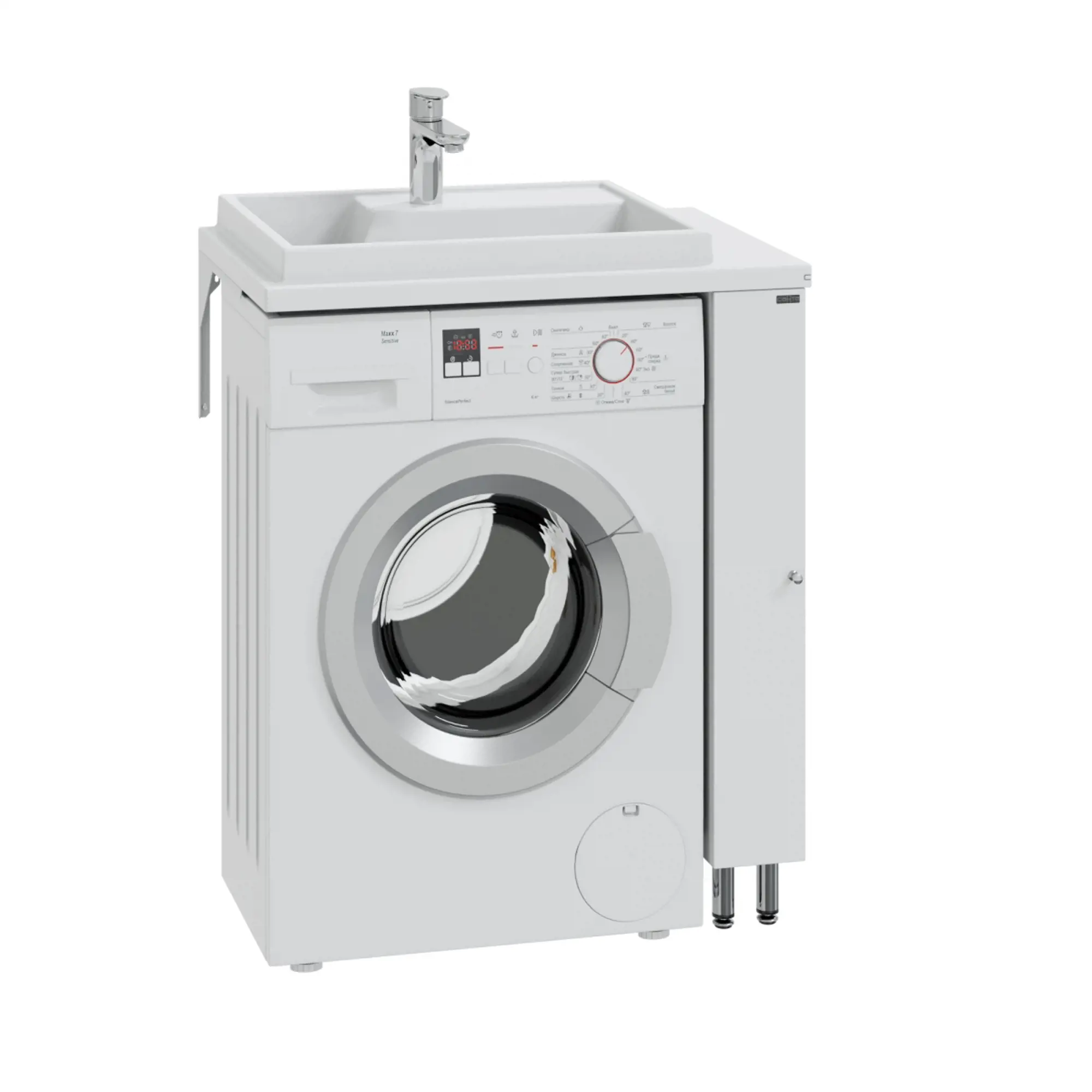 Раковина над стиральной машиной Санта Юпитер 75 L белый 900137 - 2