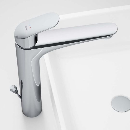 Смеситель AM.PM Like F8092200 для раковины, с донным клапаном + Сертификат AM.PM на 30 дней подписки на медиасервис - 8