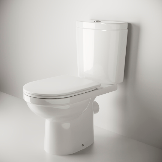 Сиденье для унитаза Ceramica Nova Life с системой микролифт белое MOD863 - 1