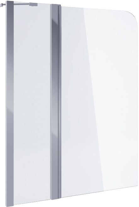 Шторка на ванну Excellent Серия 900 100х145 профиль хром стекло прозрачное KAAC.1609.1000.LP - 2