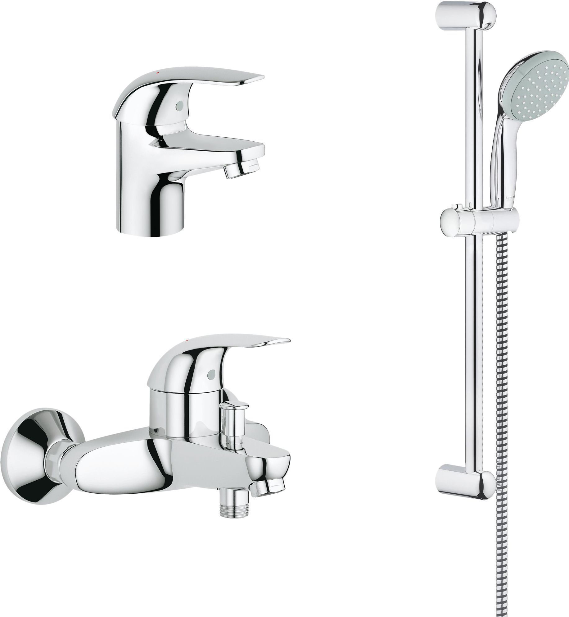 Душевой комплект Grohe Euroeco 124428 - 0
