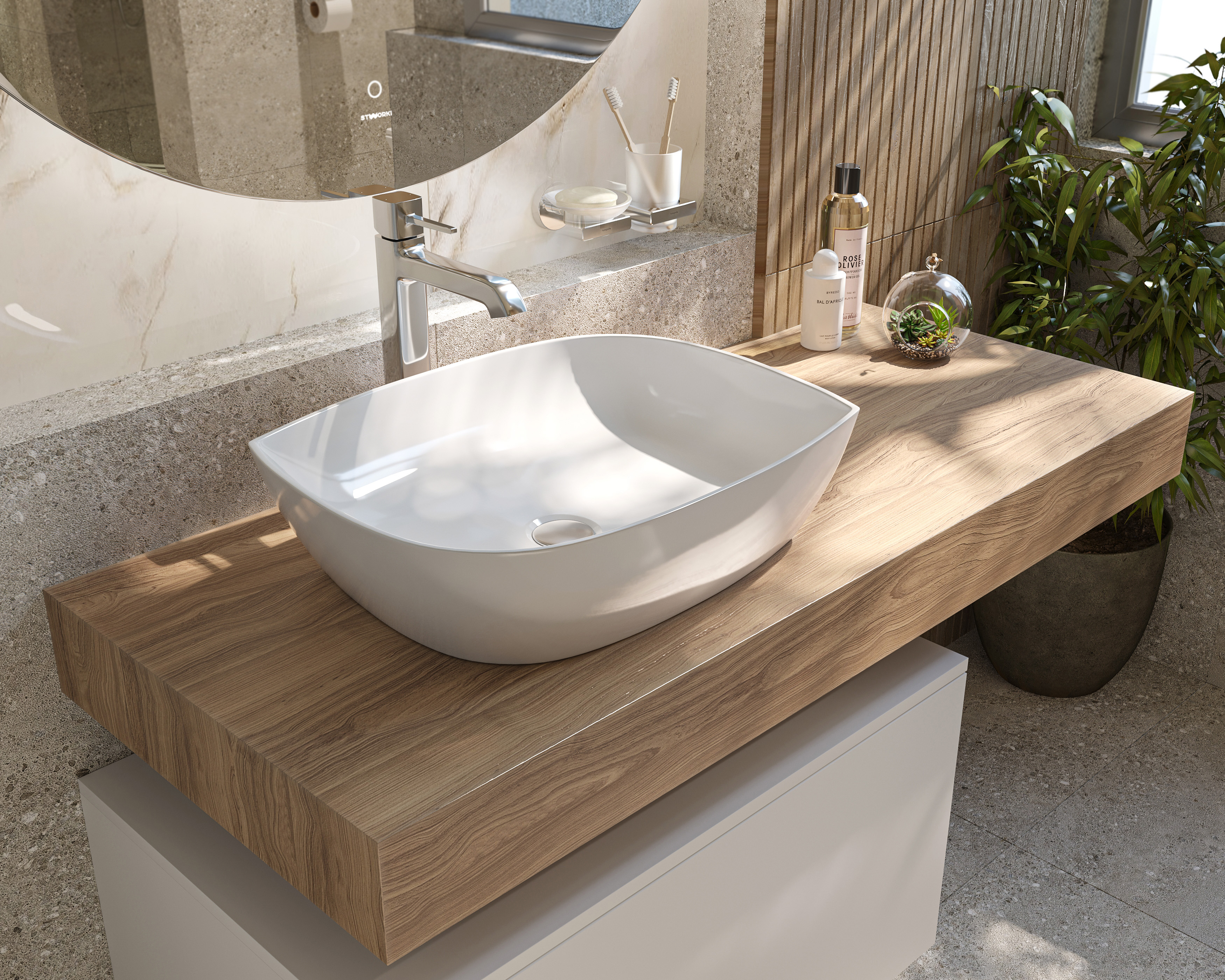 Смеситель для раковины STWORKI Эстерсунд ES-02cr хром - 2