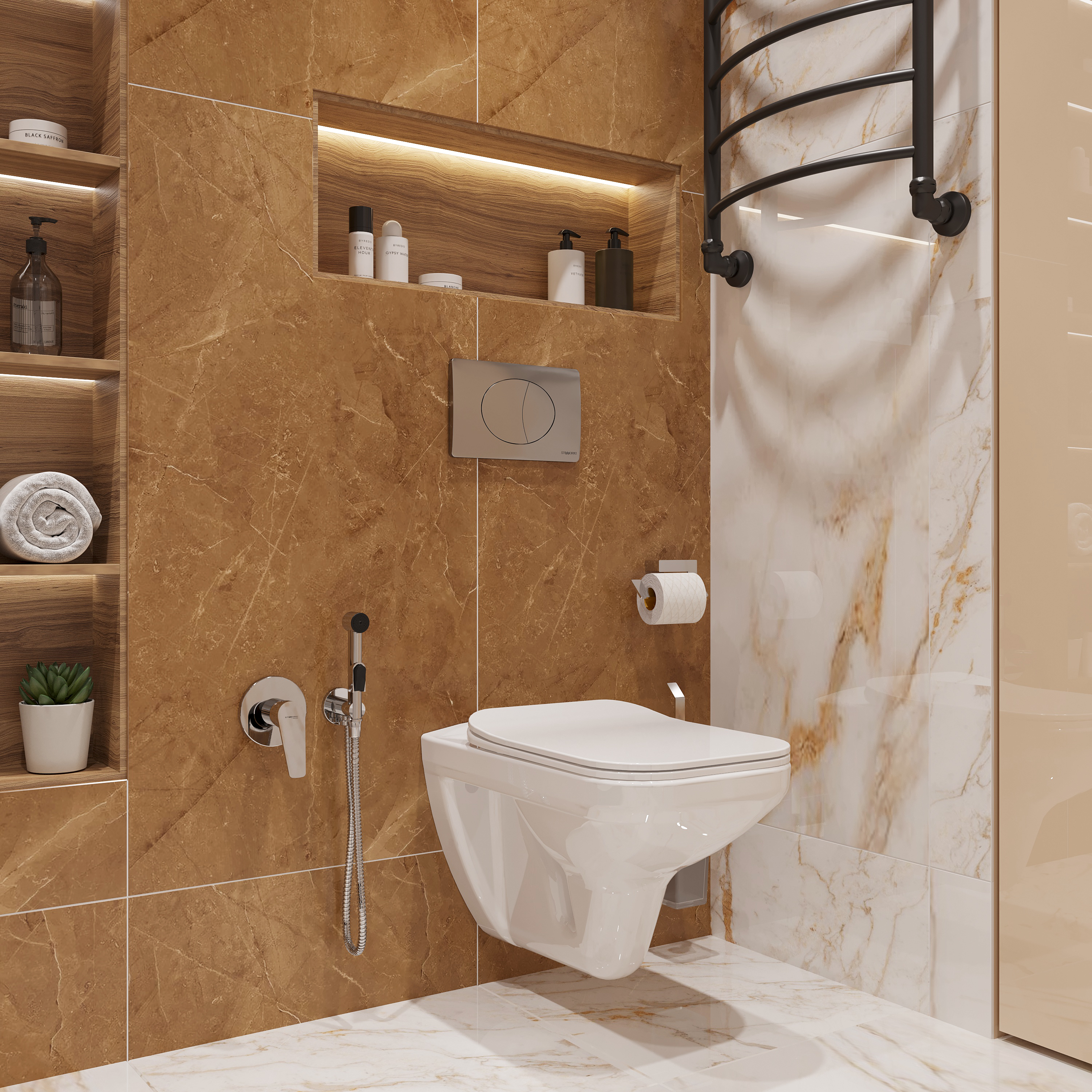 Унитаз подвесной STWORKI Дублин SETK3504-0605-001-1-6000 с микролифтом - 1