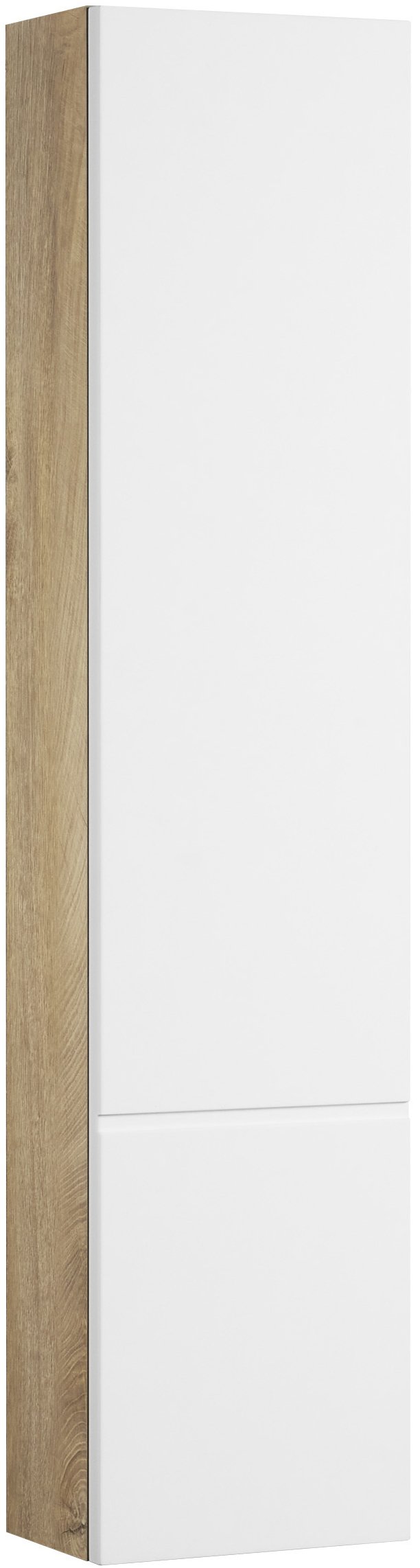 Шкаф подвесной Aquaton Мишель 23 светлое дерево-белый 1A244303MIX40 - 0