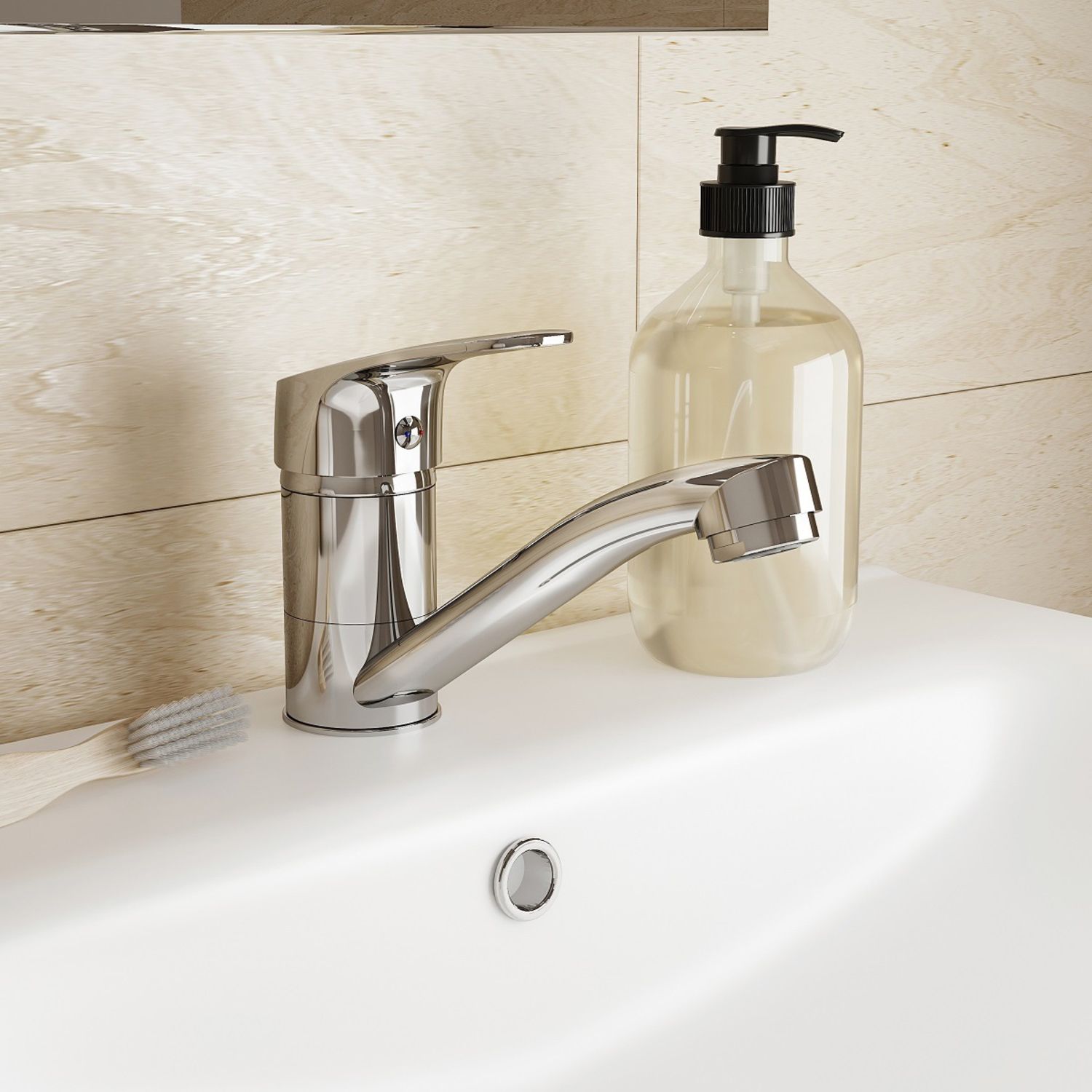 Смеситель для раковины Milardo Simp SIMSBR0M01 - 1