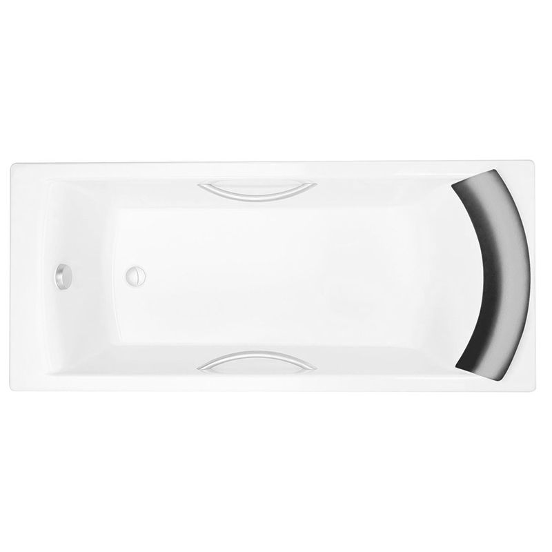 Чугунная ванна Jacob Delafon Biove 170x75, с ручками E2938-00 - 1