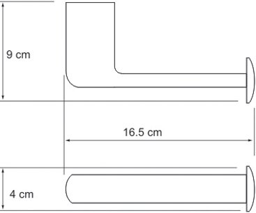 Держатель туалетной бумаги Wasserkraft хром K-6896 - 2
