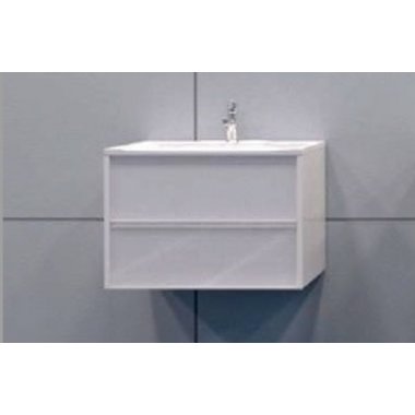 Тумба под раковину подвесная Stella Polar Калипсо 70 белая SP-00000671 - 0