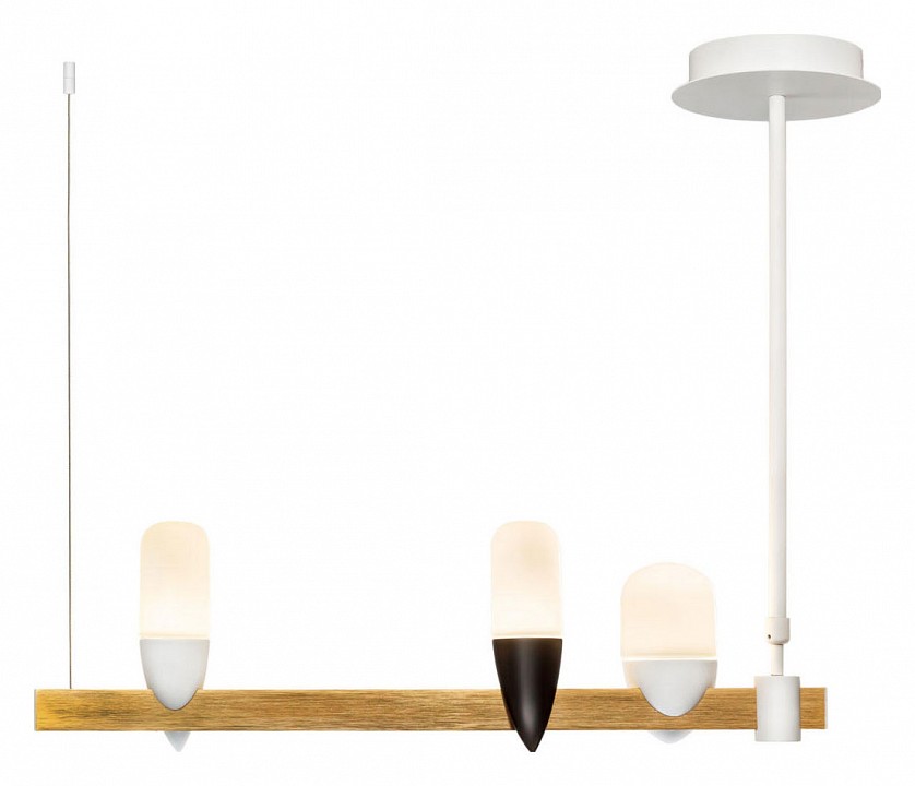 Подвесная светодиодная люстра Loft IT Whisper 1028-3WH - 0