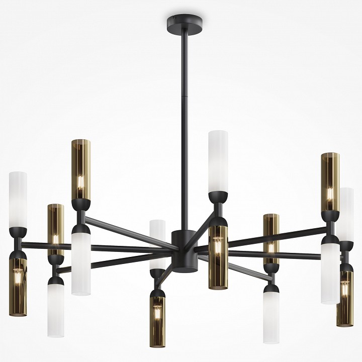 Люстра на штанге Maytoni Memory MOD177PL-16G - 0