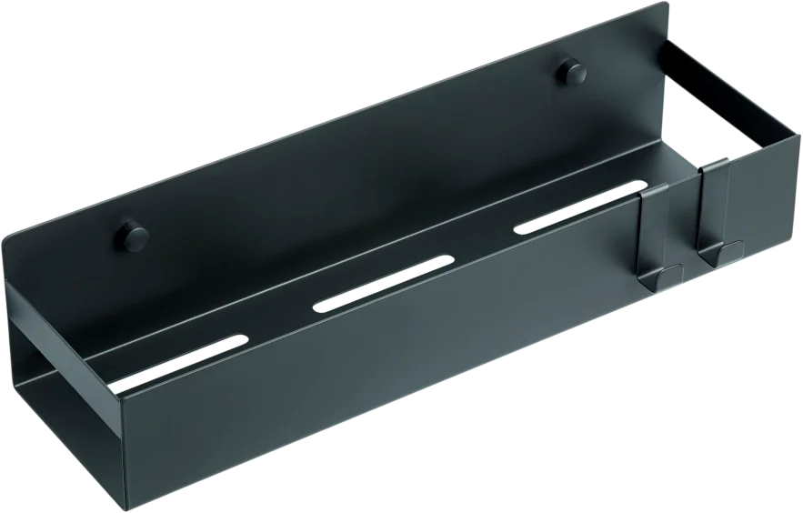 Полка подвесная Boheme Q черный матовый 10965-B - 0