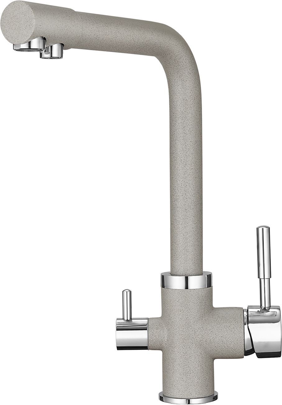 Смеситель Granula GR-2015 базальт, для кухонной мойки - 0