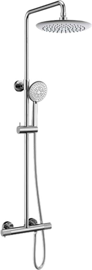 Душевая стойка Vincea Desire VSFS-1D0TCH с термостатом, хром - 0