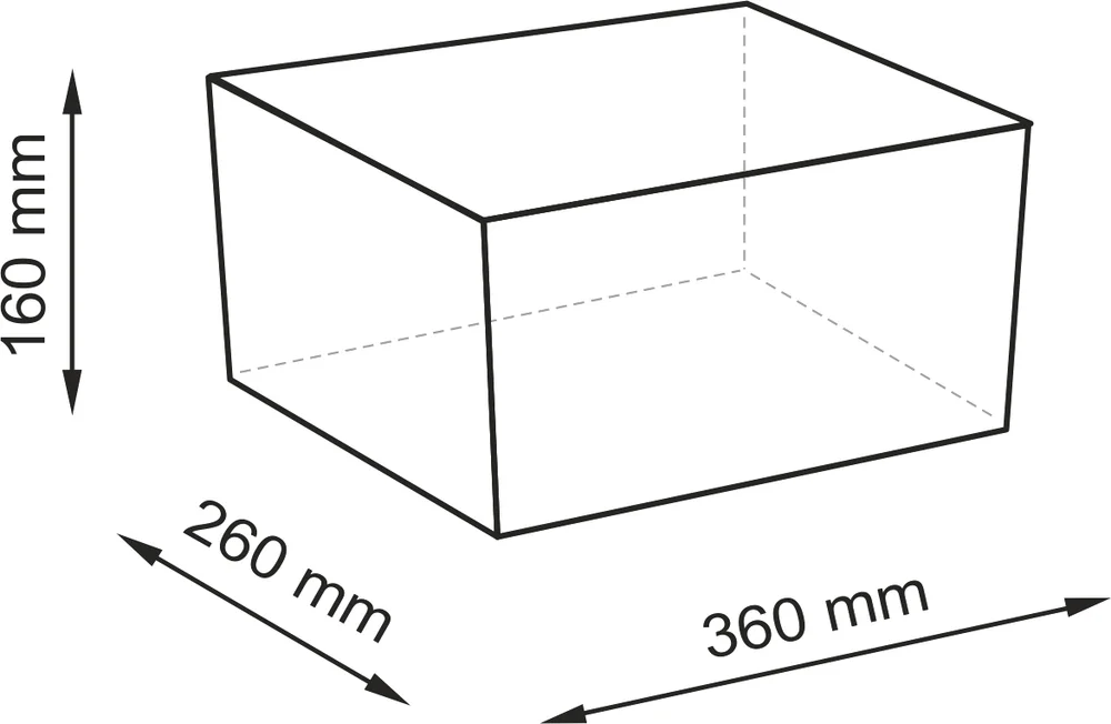 Корзина WasserKraft Abens М серый WB-840-M - 7