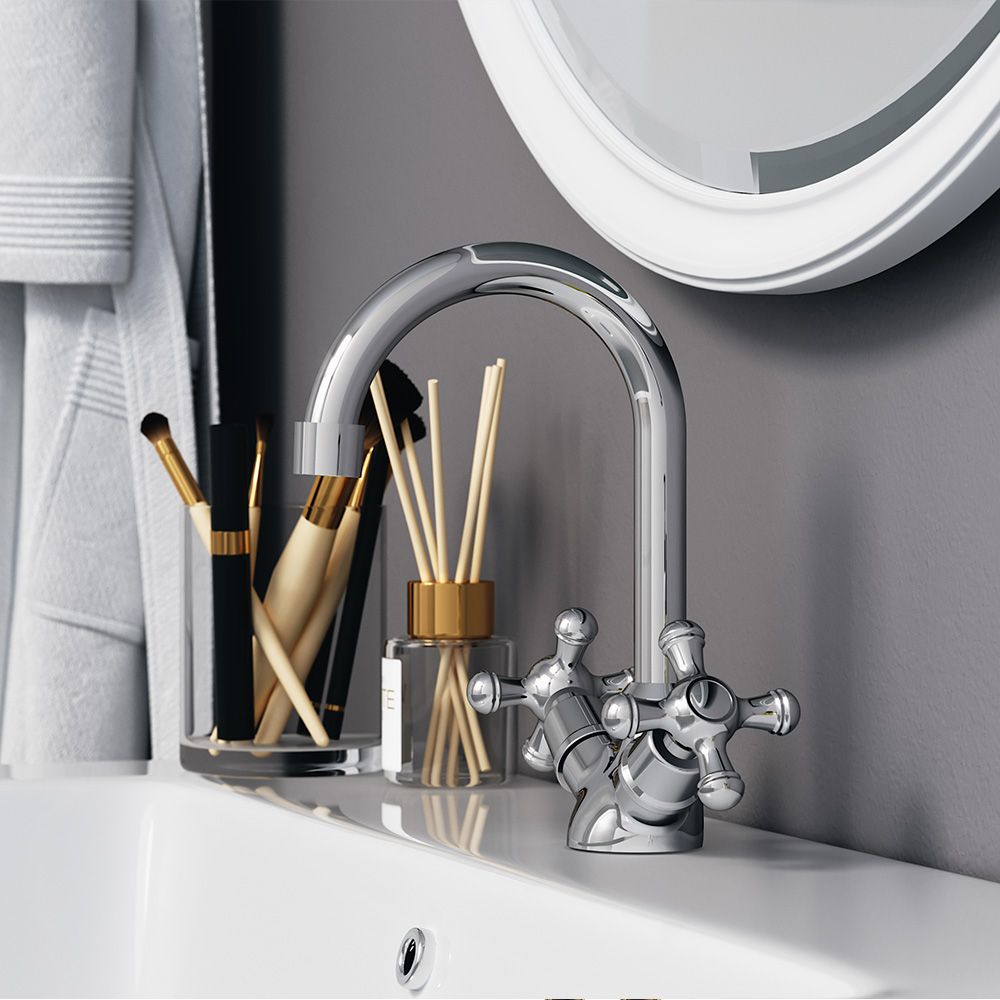 Смеситель для кухонной мойки Redblu by Damixa Retro хром  230210000 - 5