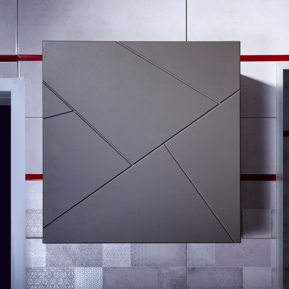 Шкаф Бриклаер Кристалл 60 софт графит  4627125414749 - 0