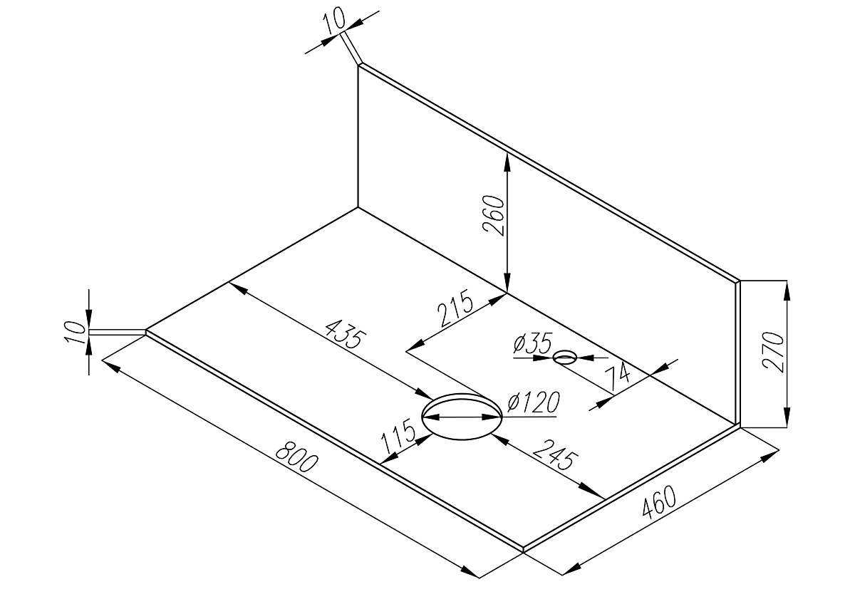 Тумба с раковиной и столешницей Aquaton Мишель 80 светлое дерево-голубой 1A2568K4MIDR0 - 7