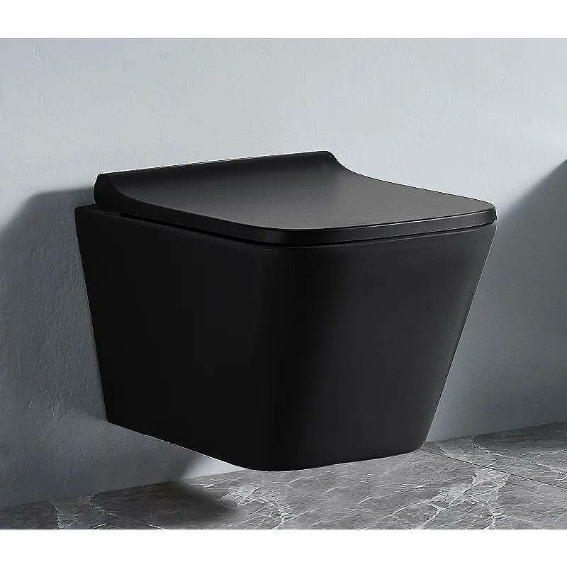 Унитаз подвесной Ceramalux черный, матовый  NS5170MB - 1