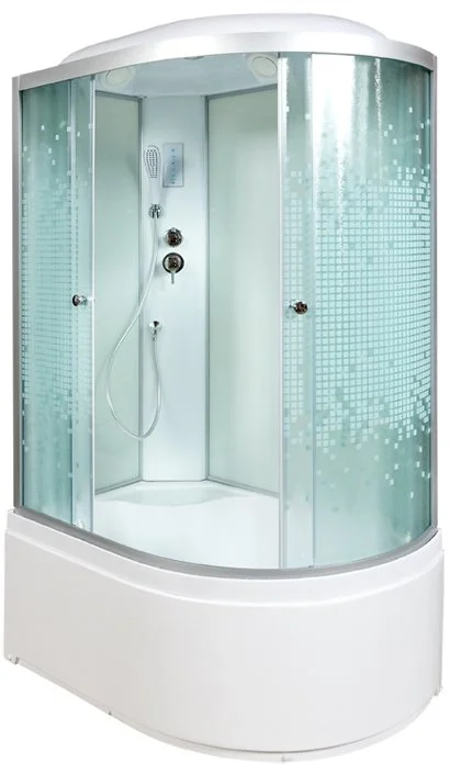 Душевая кабина Deto L 120х80 с электрикой  L920LEL - 1
