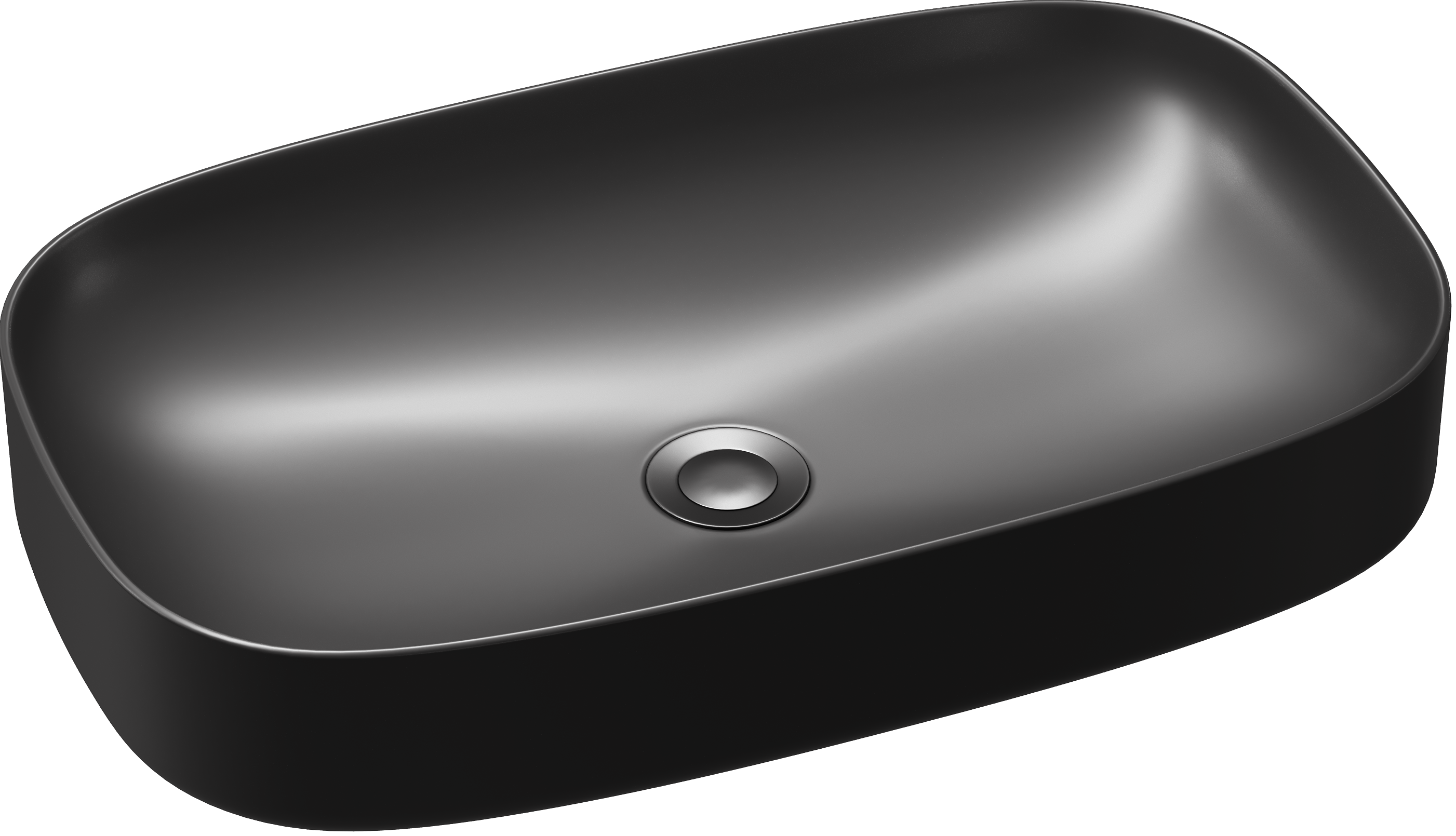 Раковина STWORKI накладная 65 3064-110 черная матовая - 0