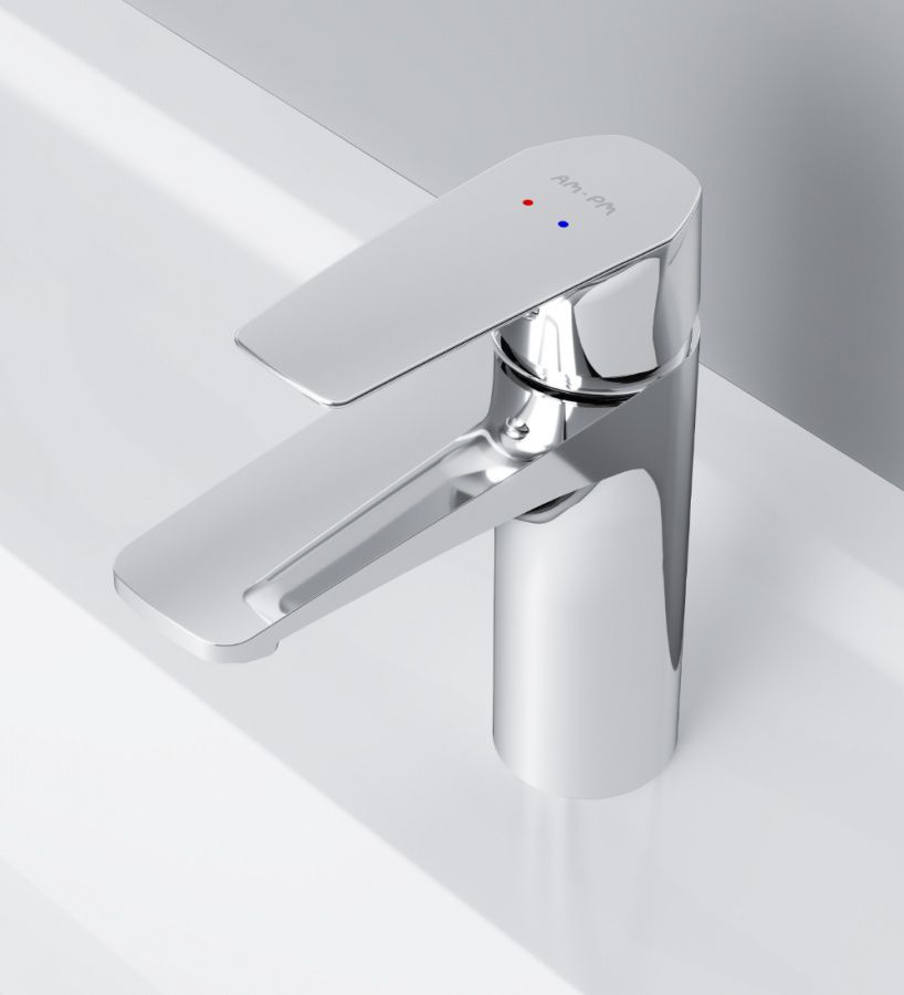 Смеситель AM.PM Gem F90A82100 для раковины, с донным клапаном - 2